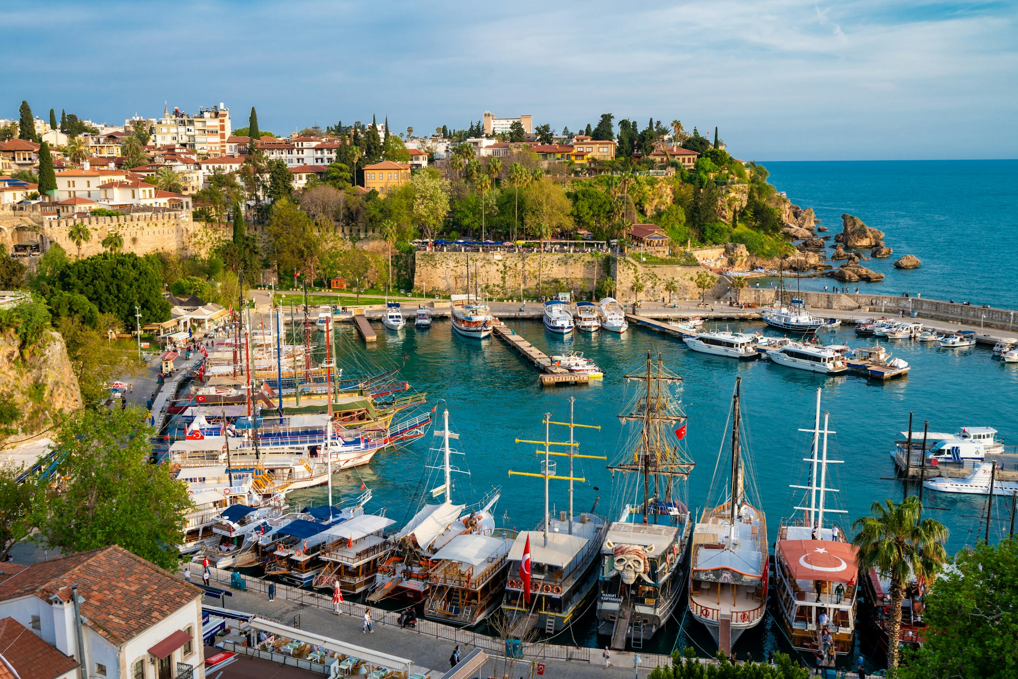 Old Town Kaleici In Antalya, Turkey